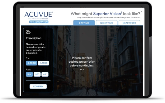 ACUVUE® Vision Simulator