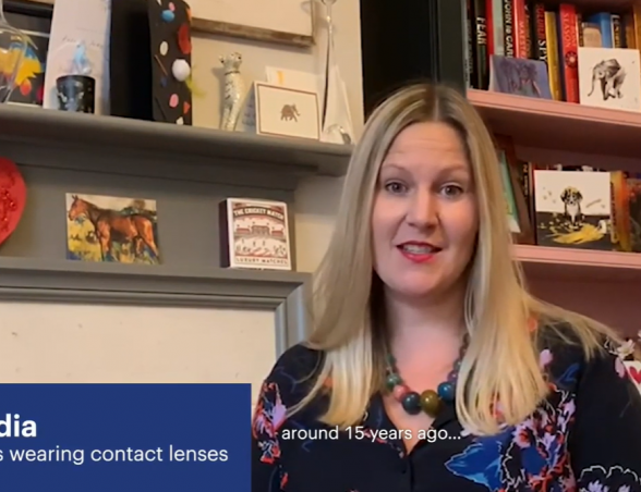 Advice from a Lens Wearer: Why does Claudia love her ACUVUE<sup>®</sup> contact lenses?