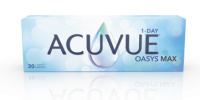 ACUVUE® OASYS MAX 1-Day with TearStable™ Technology and OptiBlue™ Light Filter
