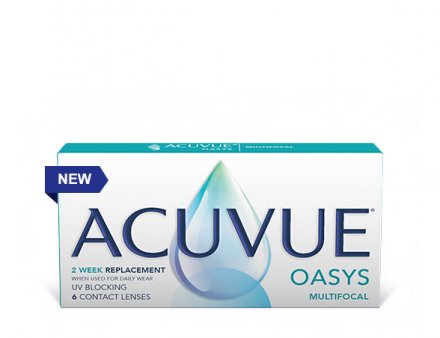 ACUVUE® OASYS MULTIFOCAL with Pupil Optimised Design